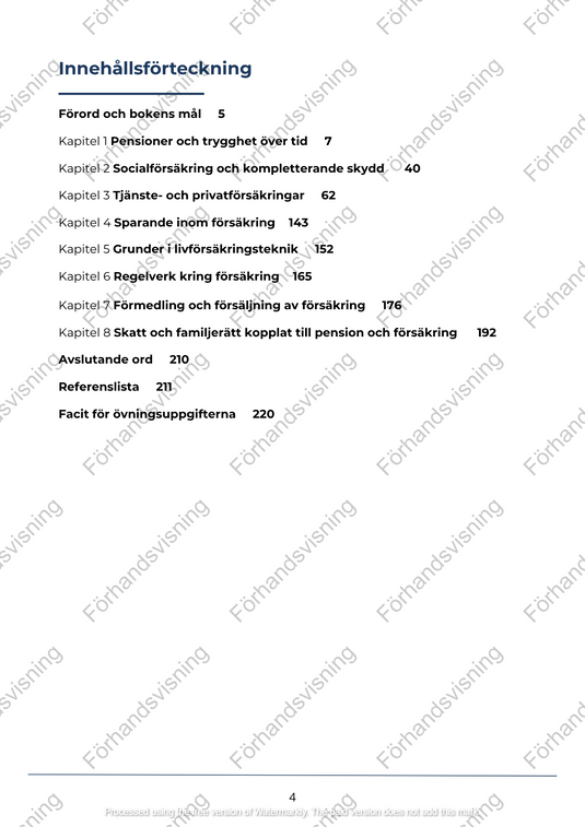 Personförsäkringar
